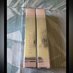 PUR Chrome Glaze High Gloss Lip Gloss - Set Of 2 “DIY”, NEW.